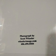 Custom Matted Photography by Scott Wheeler. Blk/White Rocking Horse