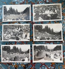 6 MT. TAMALPAIS MOUNTAIN PLAY ORIGINAL CIRCA 1918 VINTAGE PHOTOS 2 3/4″ x 4 1/2″