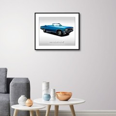 Classic Cars – 1966 Chevy Chevelle SS Convertible in Marina Blue – Muscle Car