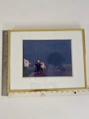 Bill Coleman “Family” Framed Amish #208 263/450 Pencil Signed Photography /r