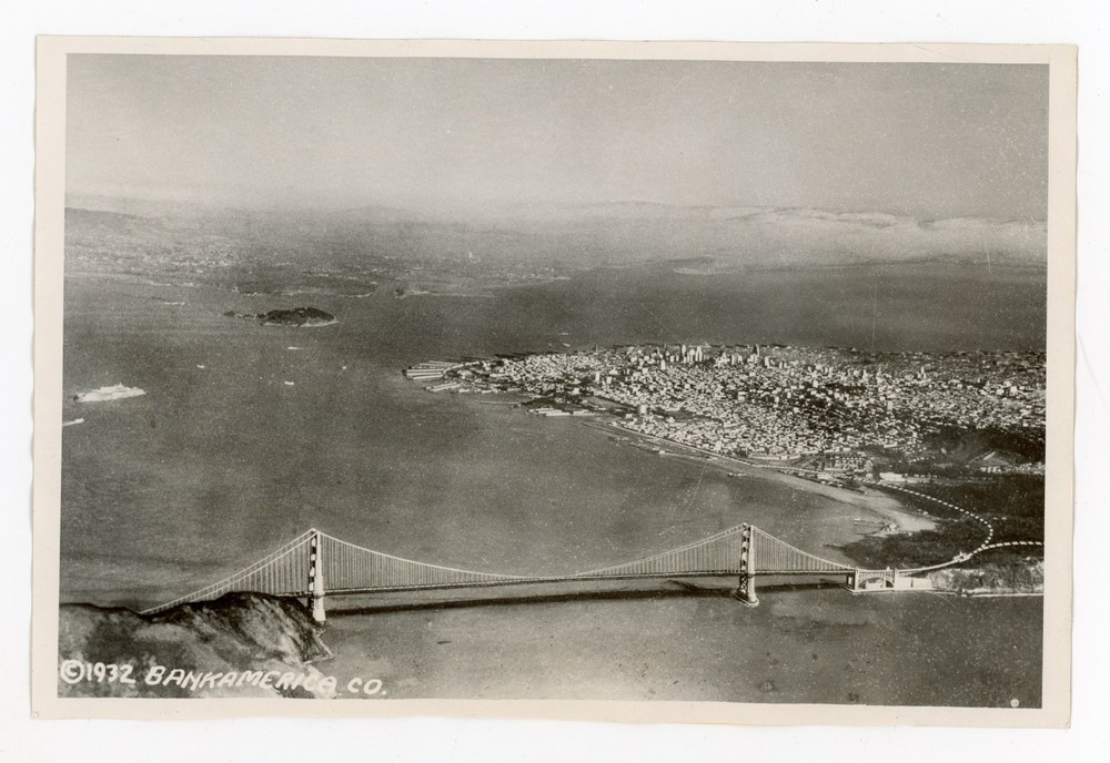 Construction of Golden Gate Bridge San Francisco CA Historical 1932 Press Photo