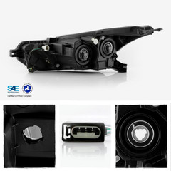 – for 2020 2023 Nissan Versa S/SV Headlight | Halogen Type Headlamp OE Style Chr