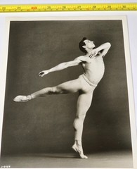 THE JOFFREY BALLET 8×10 HERBERT MIGDOLL PRESS PHOTO RIMA CORBEN DANCE 10″ MALE