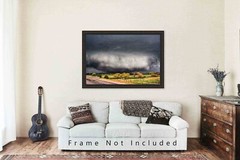 Tornado Oklahoma Photography Print – Storm, Weather, Thunderstorm, Nature