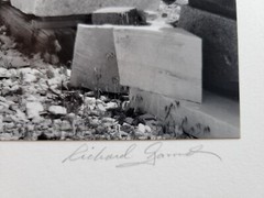 Richard Garrod, silver gelatin, black and white photograph, Gordon Newell