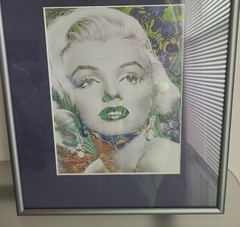 Marilyn Monroe Photo Made From Vincent Vangogh Art – RARE!!