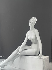 Rare Vintage Original Photo Siegel Stockman Mannequin Female Fetish Curiosa