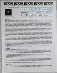 Doug Starn / SNOWFLAKE PRINT SIGNED ALLEVERYTHINGTHATISYOU SNO8_242.1 8 x 8 1st