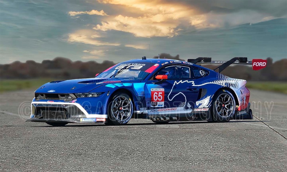 Ford Mustang GT3 IMSA GTD PRO Rolex 24 Daytona Race Car Photo CA2873
