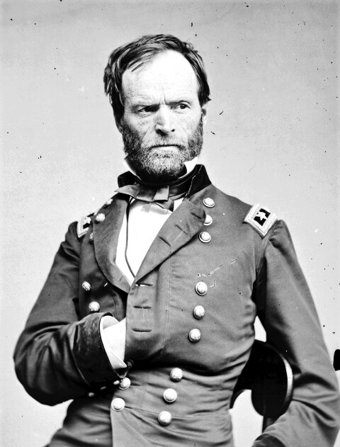 New Civil War Photo: Union General William Tecumseh Sherman – 6 Sizes!