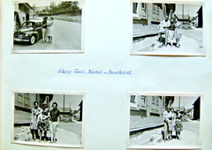 Old Photo Album 1964/65 Switzerland, Technology, Cars Road Traffic, Train, Tram