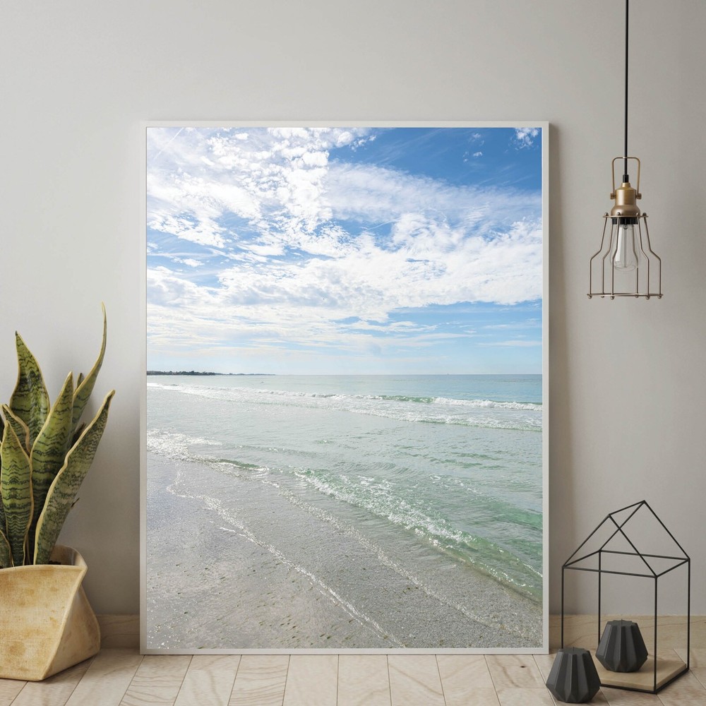 Siesta Key Beach Photo, Beach Photography Wall Art Beach House, Sarasota Florida