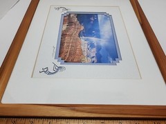 Signed James Thomson Wood Framed Photograph Rainbow Grand Canyon Snapshot 15×12