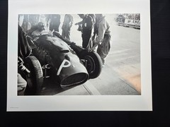 Jesse Alexander Original Portfolio of Motor Racing Photographs Signed