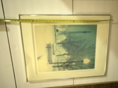 Armin Clobes Signed Fine Art Cityscape Winter Color Photograph Framed 22×18″