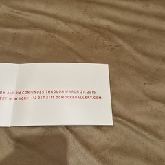 Rare 2015 Duane Michals Photographs Anthony Red Art 5 1/4in X 7 3/4X 30in