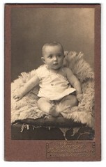 Photograph E. Kunert, Berlin-Weissensee, Berliner Allee 31, portrait cute