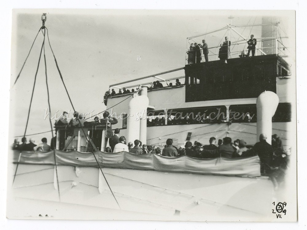 Dampfer Schiff 1929 – Skagerrak Skagerag? – Altes Foto 1920er