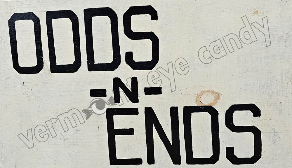Odds N Ends Vintage Sign DIGITAL DOWNLOAD Print at Home Art for Flea Mkt, Store