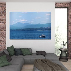 Lake Champlain Vermont Landscape Photo | Metal Print | Fine Art Photography VT