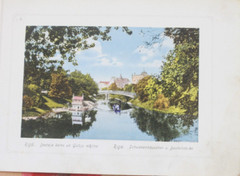 Foto Bild Riga Lettland Schwanenhäuschen Basteibrücke 19,5×14,2cm vintage F1