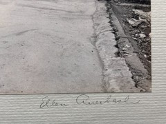 ELLEN AUERBACH Beunaventura, Columbia Street Scene (1949) Signed Silver Gelatin