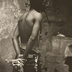 Fine Art Photograph Silver Gelatin Print Janine Gordon Signed 20″x24″ B/W Gangs