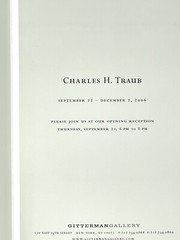Charles H. Traub (b. 1945) Art Gallery Show Announcement Card 2006