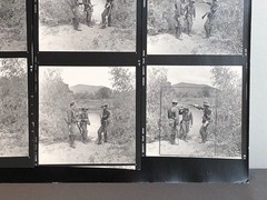 NEWLY FOUND! Hendrickson PHOTO Contact Sheet Proof & Negatives RESTING SOLDIERS