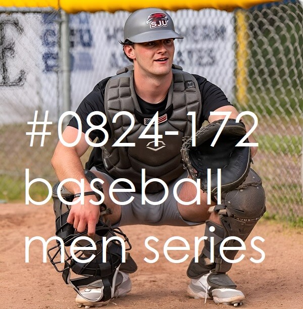MALE PORTRAIT #0824-172- athletes series -baseball men – free shipping in usa