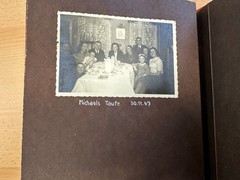 Old Photo Album Civilian from ‘1942 with defects 281025/01