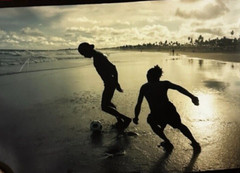 Janine Gordon Color Photograph Mural 20×24″ Brazil Soccer Beach Bahia Fine Art