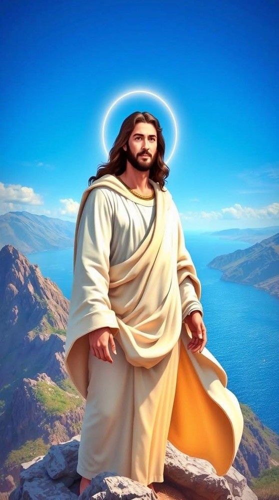 jesus christ wall art 8*10 religious christian faith god home decor print jesus