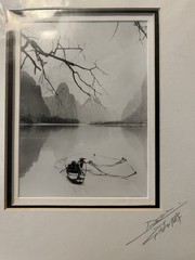 Don Hong-Oai Signed Original Photograph Fishermen Sealed Approx 8”x 10”