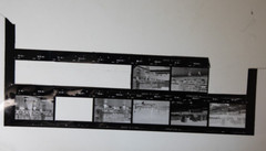 Photo Print Large Contact Sheet 1980 Various Views Normandy