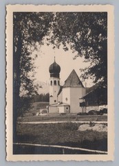 Berchtesgaden Oberau 1933 – Church Farmhouse – Old Photo 1930s