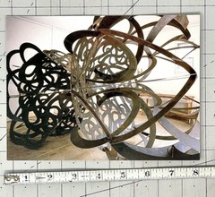 Linda Fleming (b. 1945) Art Announcement Card 2005 – Ex-Halations