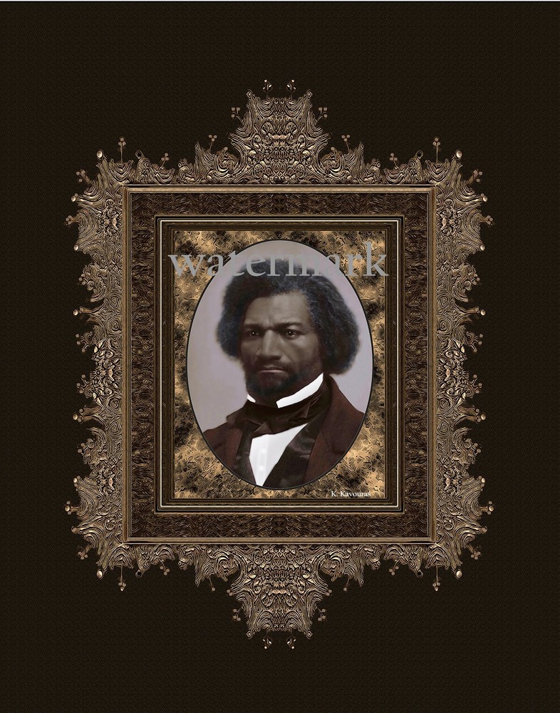 portrait of frederick Douglass after unknown photographer