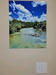 Summertime On The Haw River, NC 16×20 Ltd Ed Signed Gallery Wrapped Canvas