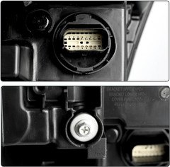 LED Headlight Assembly Fit for 2019-2024 Dodge Ram 1500, Factory Type Direct Rep