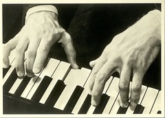 Hands On Piano, 1929 – Fotofolio Art Print Card Photo By Grancel Fitz 4.25”x6”