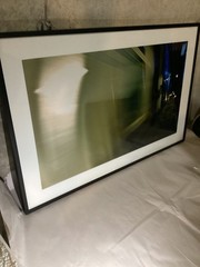 Framed Photo by Sormeh Saei Signed 2013 NYC Subway 28.25” x 18.25”