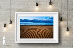 Glamis Sand Dunes at Dusk – New Vintage Style Fine Art Photography Prints