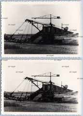 2x GDR Bucket Wheel Excavator Opencast Construction Equipment – 1970s Industrial – Photo 10x7cm