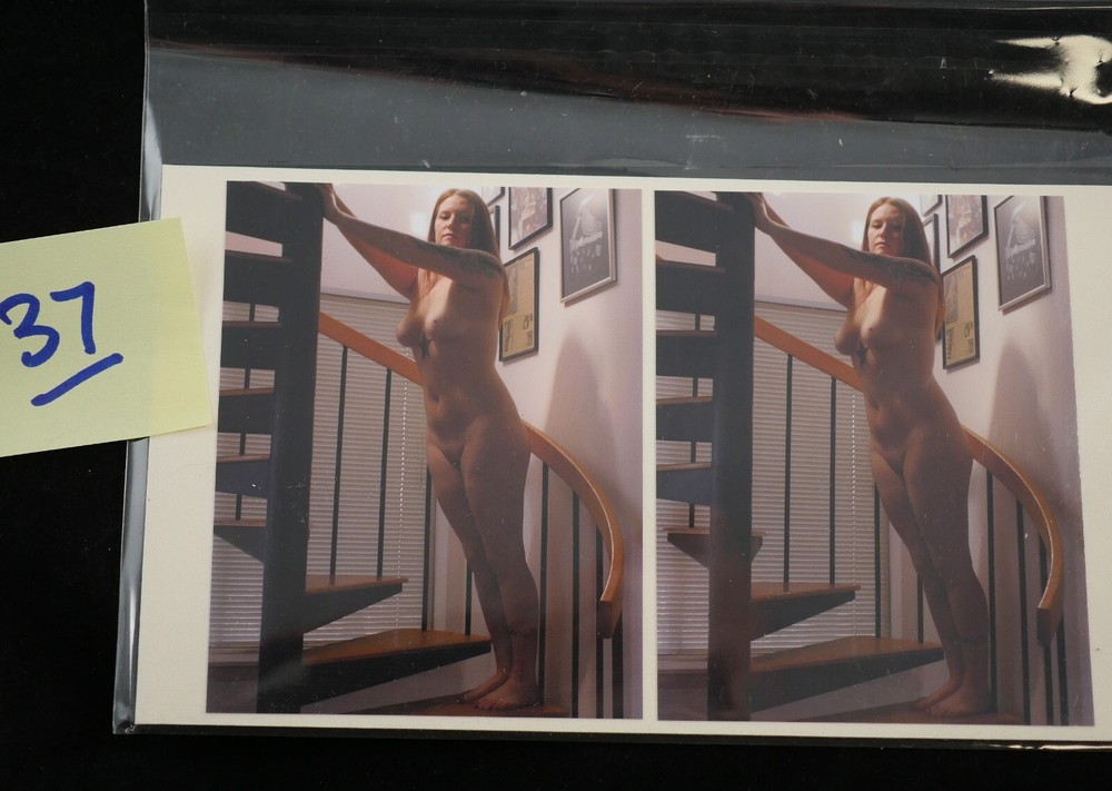 Boris Starosta 3D Stereoview – Tracy A-135 – pinup nude model standing 2008 #37