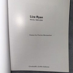 Liza Ryan Works 1993-2000 – Essays by Charles Merewether- Cinubia First Edition
