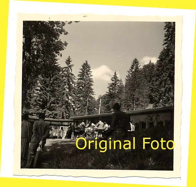 Genuine Photo 1958 Swimming Pool Bavarian Cell Inauguration