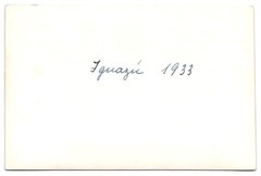 3 photographs Misiones / Argentina, Iguazu waterfalls around 1933