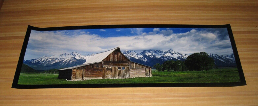 Vince Street’s «Moulton Barn» Limited Edition Print #2/100 (16×48″) with COA