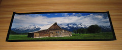 Vince Street’s «Moulton Barn» Limited Edition Print #2/100 (16×48″) with COA